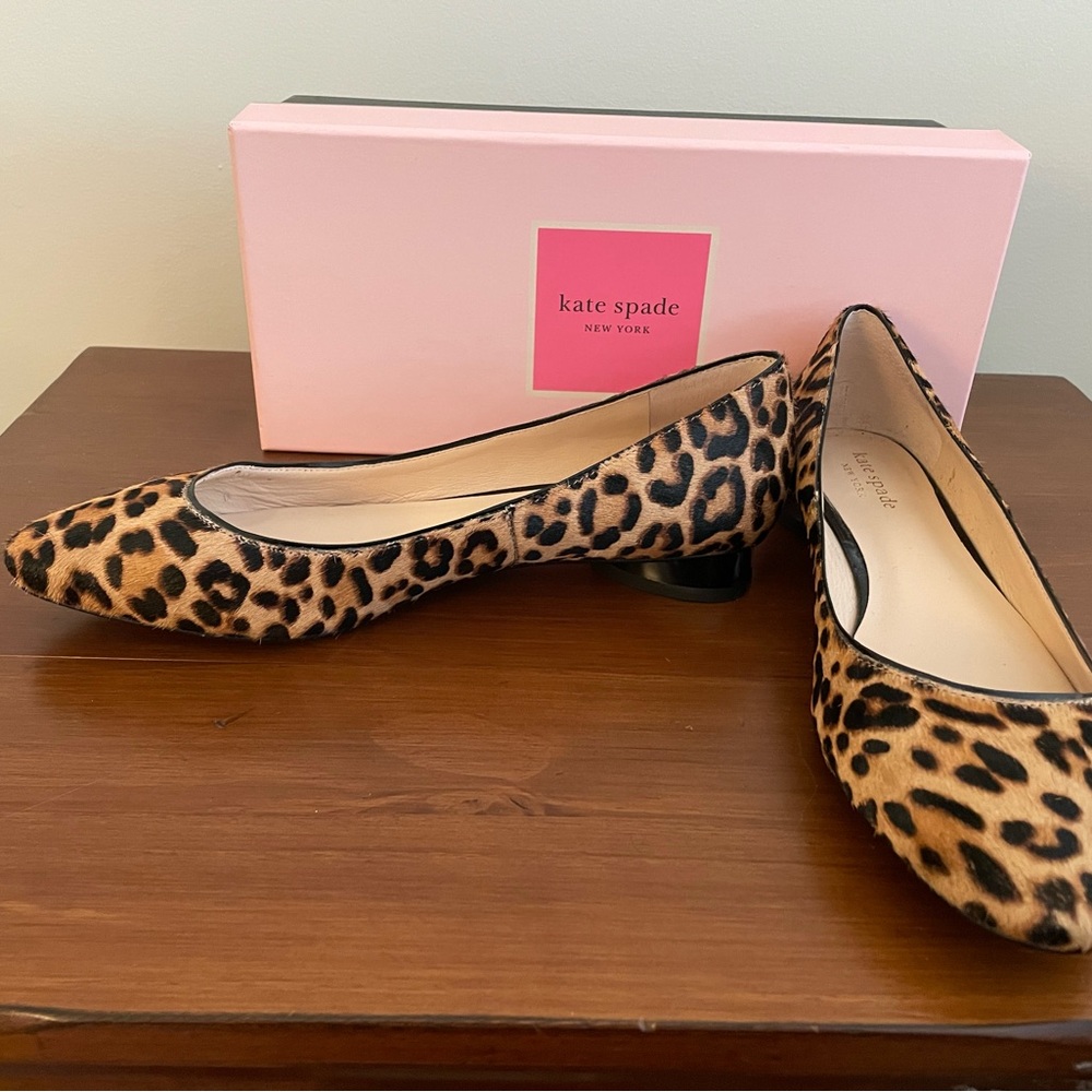 Kate Spade Fallyn Leopard Print Flats